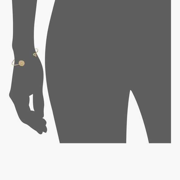 Tai Monogram Cuff Bracelet Initial "P" - Picture 8 of 8